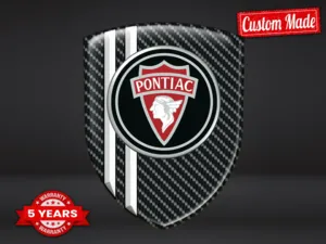 Pontiac Lettres Auto Qualité Pro Design Professionnel
